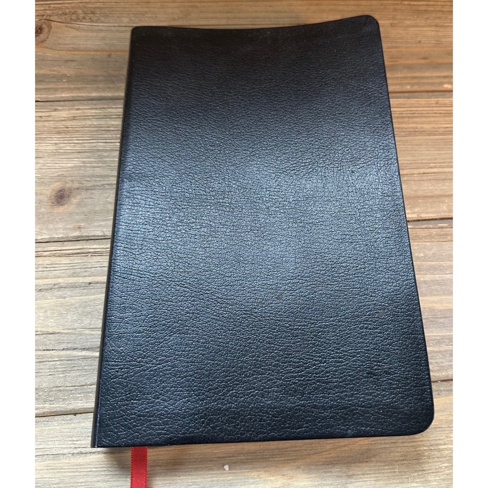 Zondervan NIV Holy Bible Bonded Leather OS Black Excellent